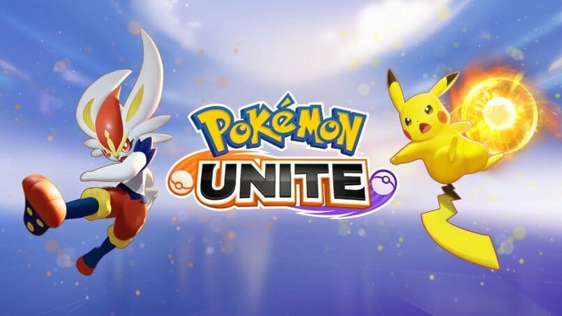 emblema de pokemon unite multijugadores