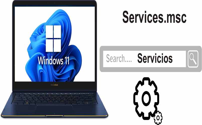 abrir servicios de pc windows 11