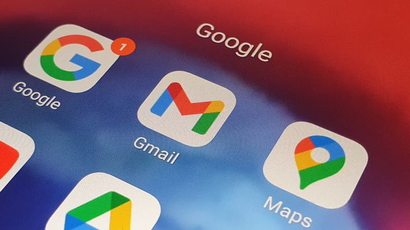 Google Mail-App auf dem Handy installiert