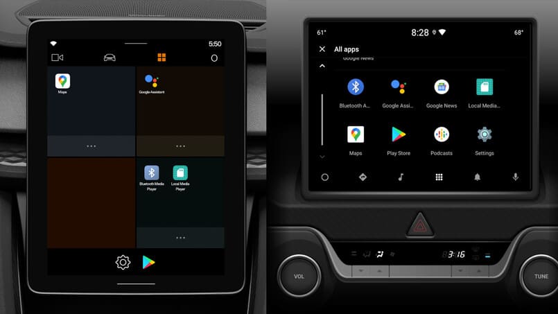 Holen Sie sich eine neue Android-Auto-Schnittstelle ohne die App