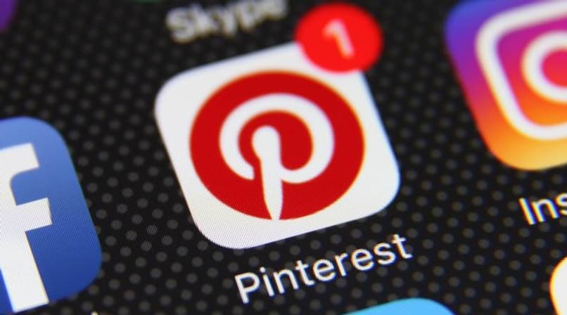 aplicación Pinterest icono sirve 