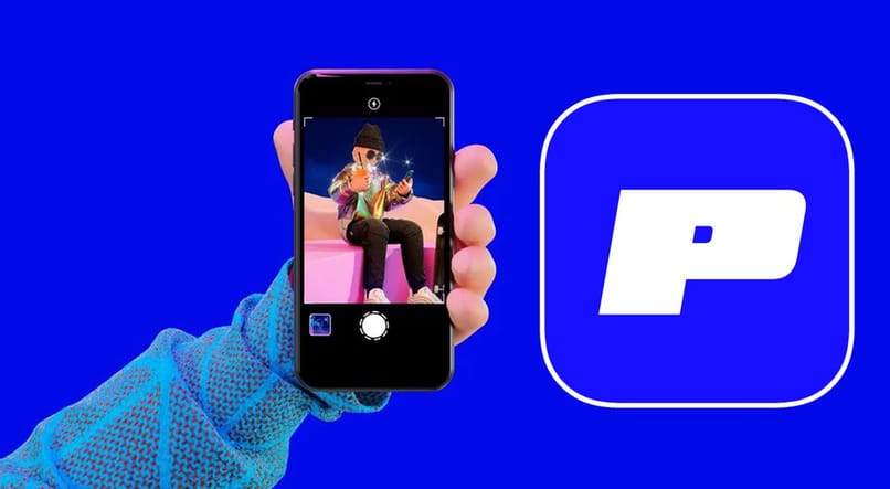 telefono con app poparazzi