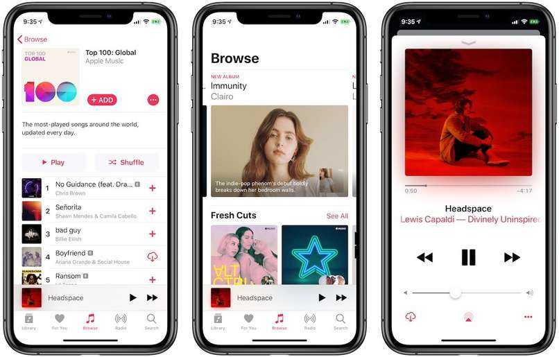 Apple Music App mit neuen Funktionen