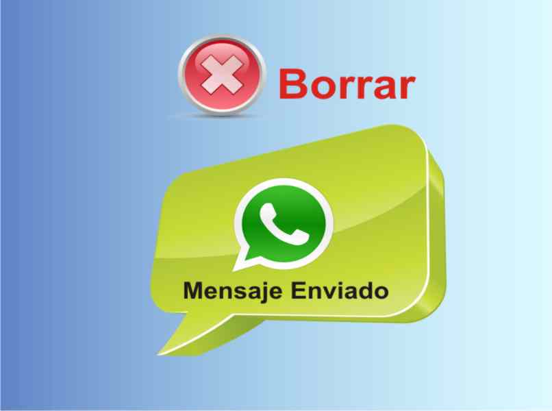 borrar un mensaje enviado por whatsapp