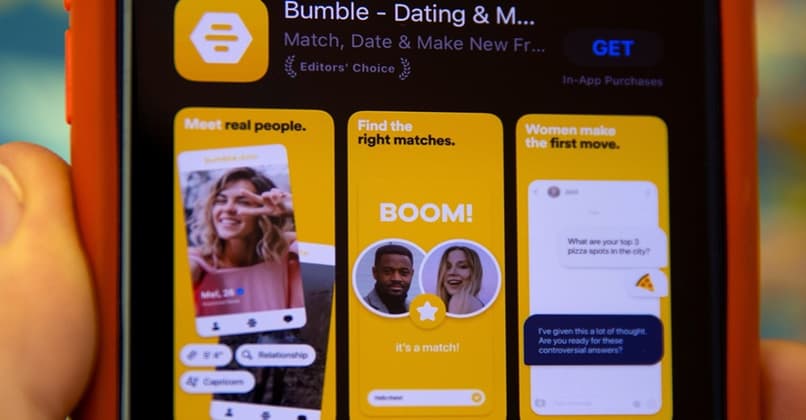 retroceder bumble aplicacion