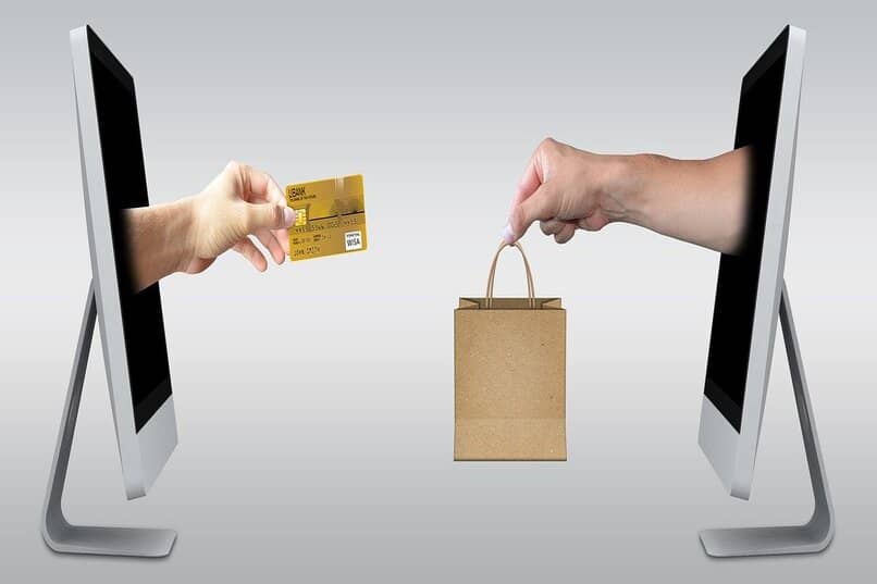 Online-Shopping und -Verkauf