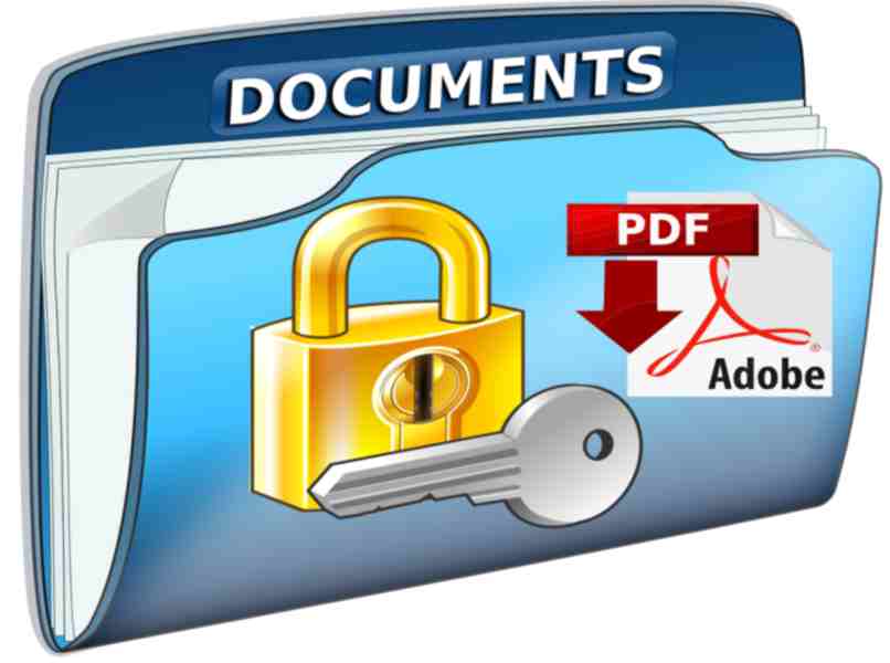 bloquear y tener la clave documento pdf