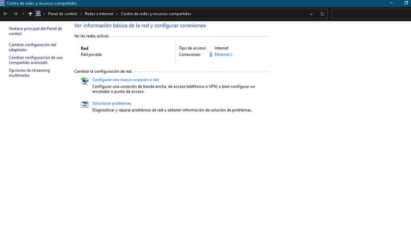 centro de redes compartido