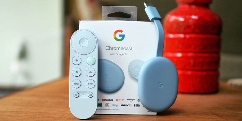 chromecast azul google