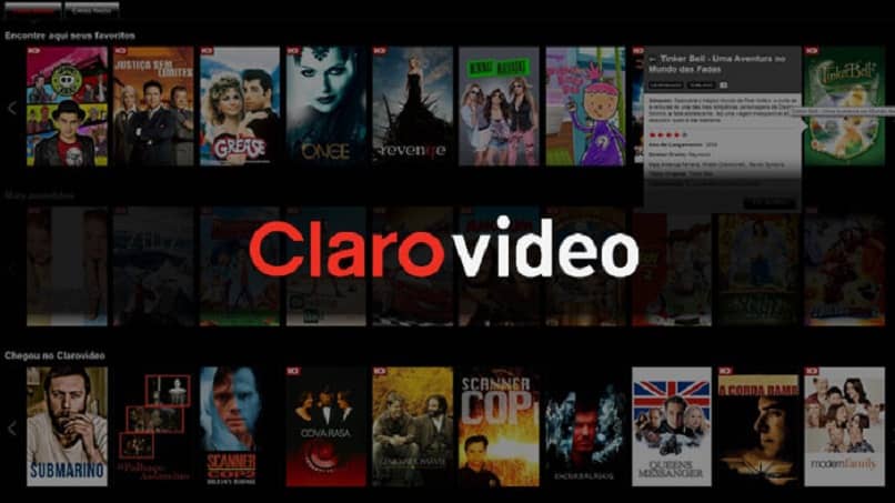 ver variedad de películas en claro video