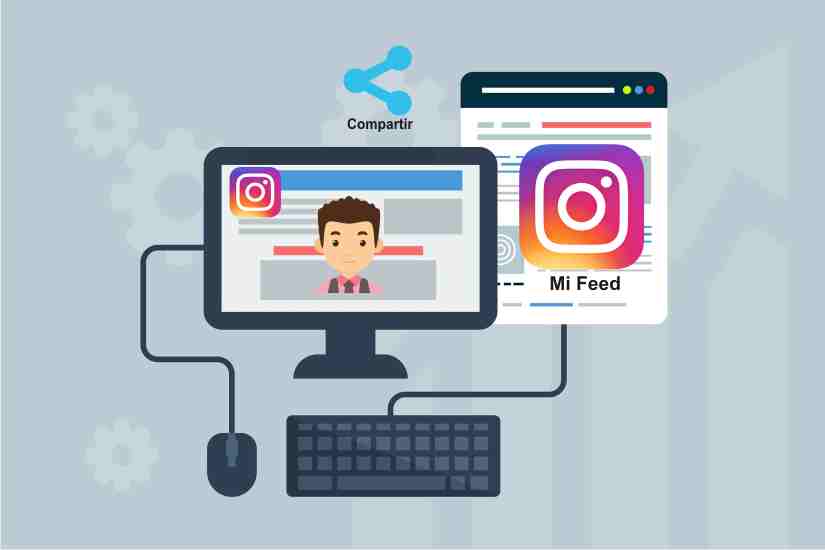compartir publicacion de usuario instagram