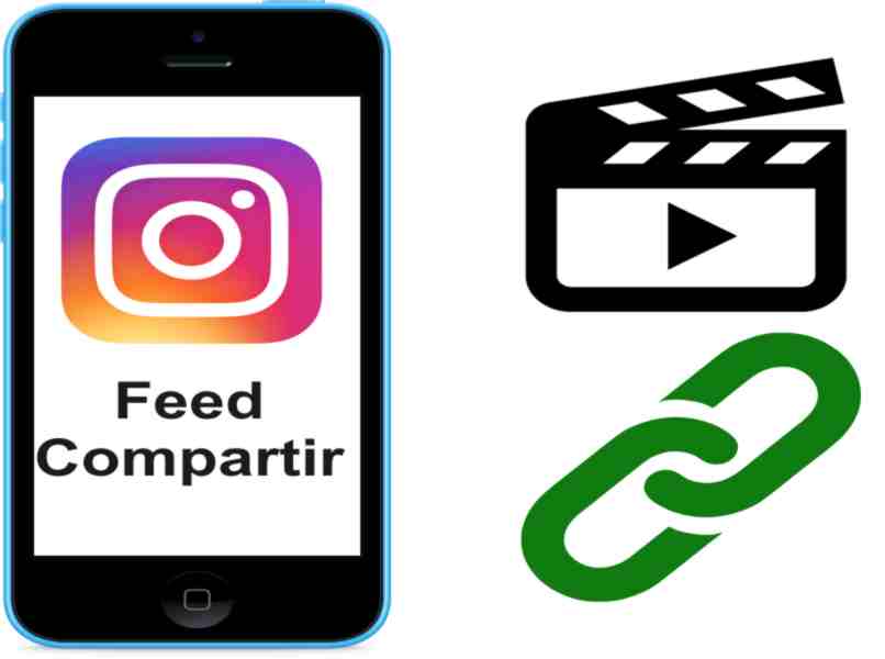 compartir video desde el feed de instagram