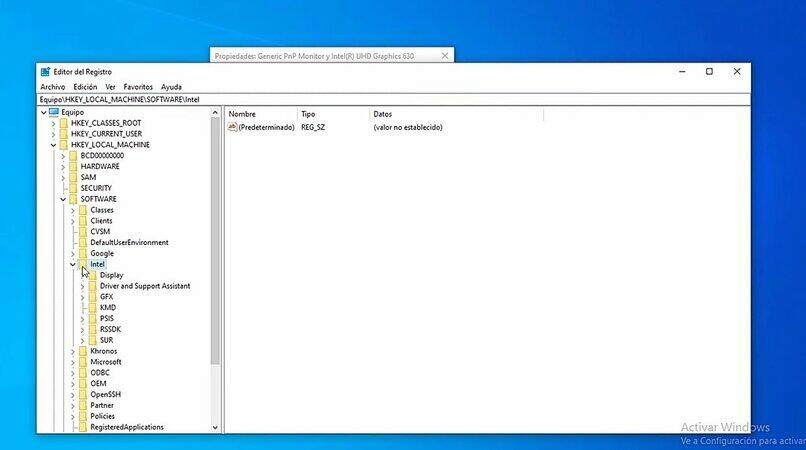 configuracion graficos busqueda intel