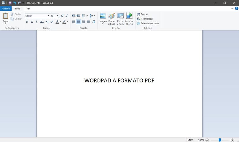 convertir wordpad a pdf