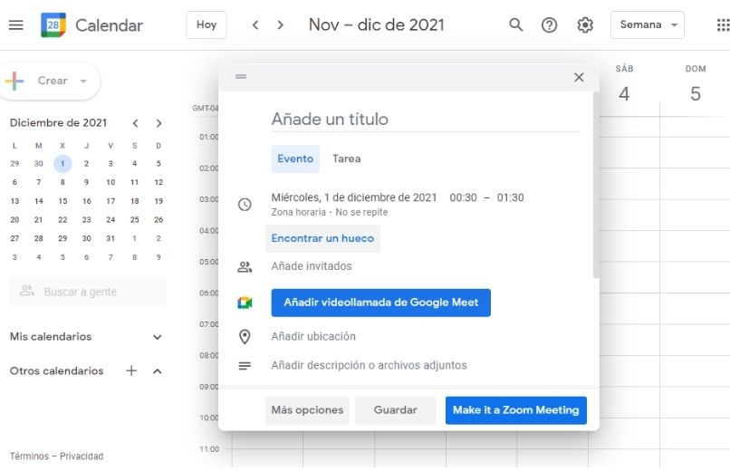 ¿Cómo usar el Calendario de Google para Organizar Eventos en Grupo