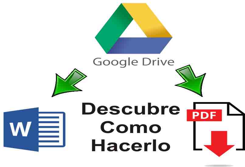 descargar word o pdf desde google drive