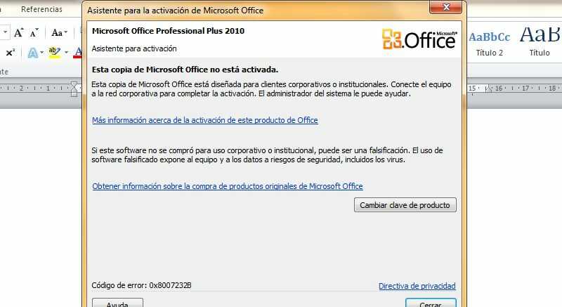 Solución: Error De Activación Del Producto Office En Windows 10 - Tutorial  Completo - Mundobytes