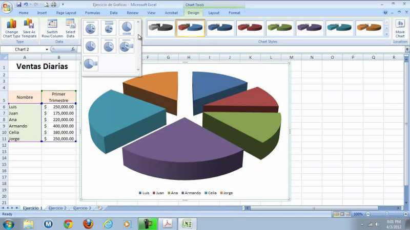 Cómo Hacer una Gráfica Circular de Pastel en Excel con Porcentajes  Fácilmente | Descubre Cómo Hacerlo