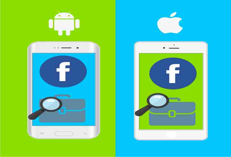 buscar trabajo en facebook desde ios o android