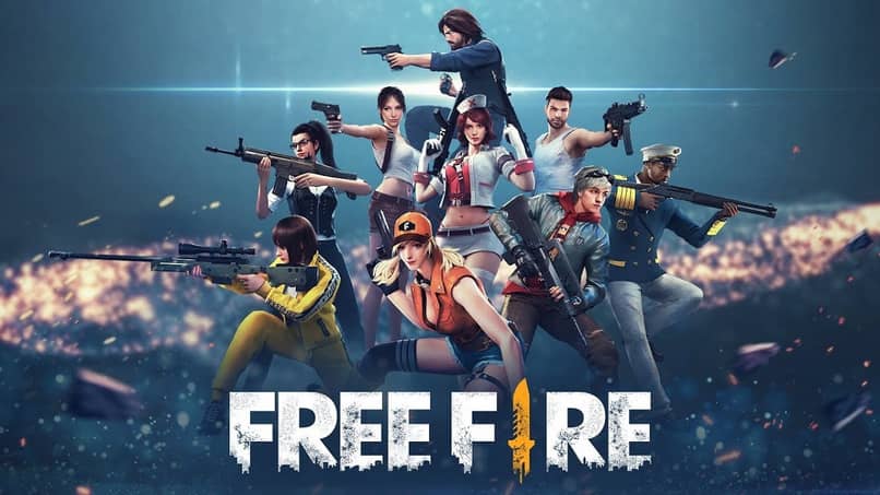 free fire portada de juego