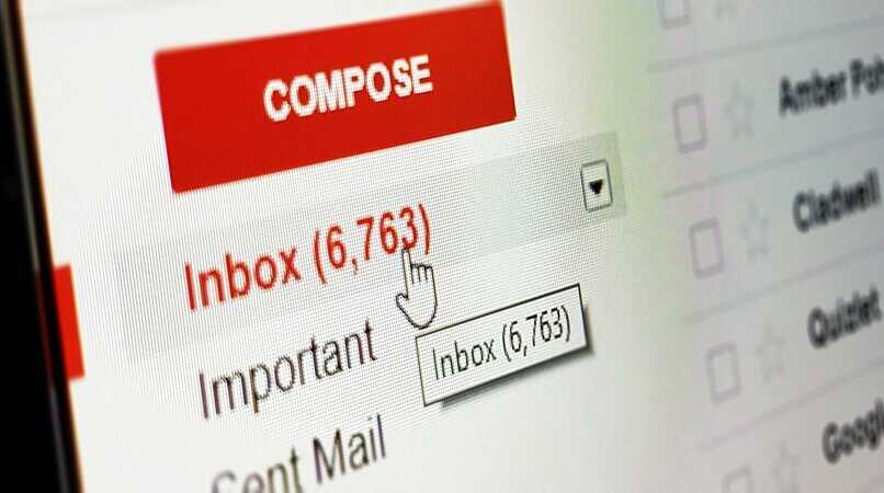 bandeja correo gmail