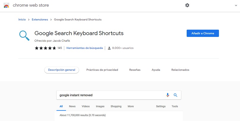 Verwenden Sie die Tastatur für die Google-Suche