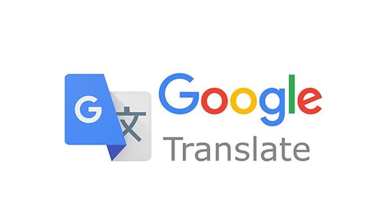icono de google translate con fondo blanco