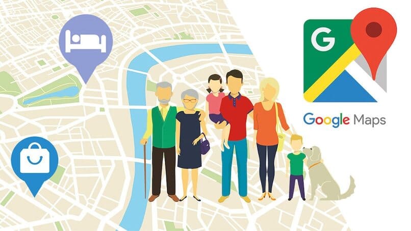 google maps familia