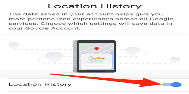 gestionar historial ubicacion google maps