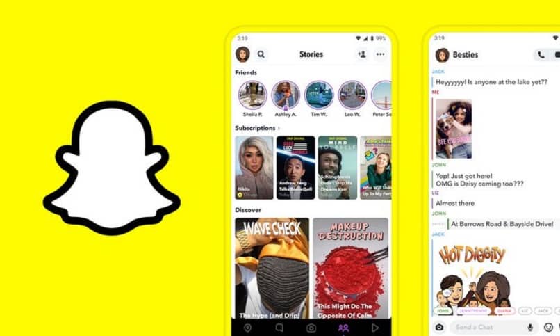 tutorial para instantaneas snapchat reproduccion historias
