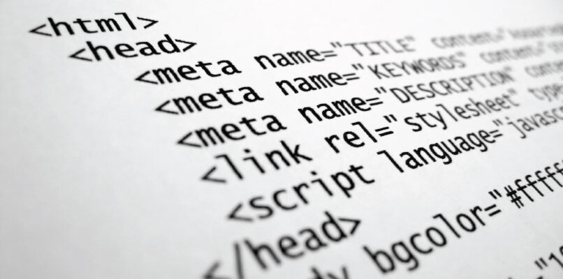 imagen del código html en blogger