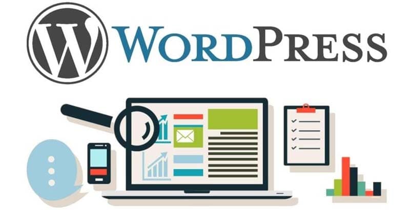 Ikonographie der Verwendung von WordPress