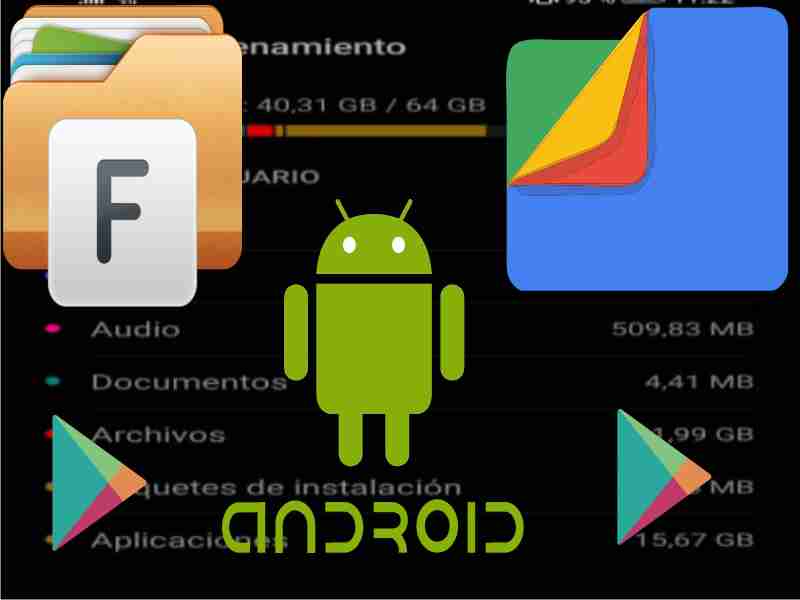 logo de aplicaciones administrar archivos android