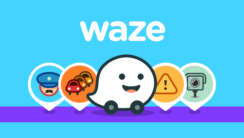 app de waze opciones en la ruta
