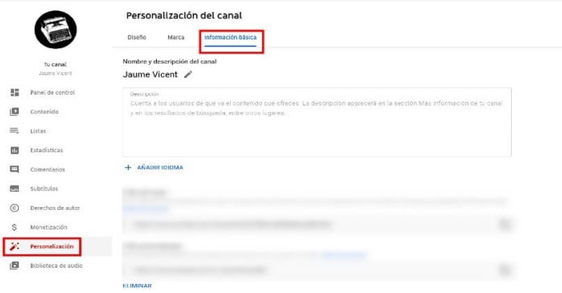 informacion basica canal