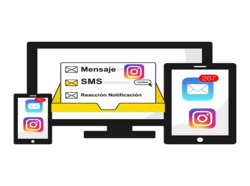 recibe correo instagram en todos los dispositivos