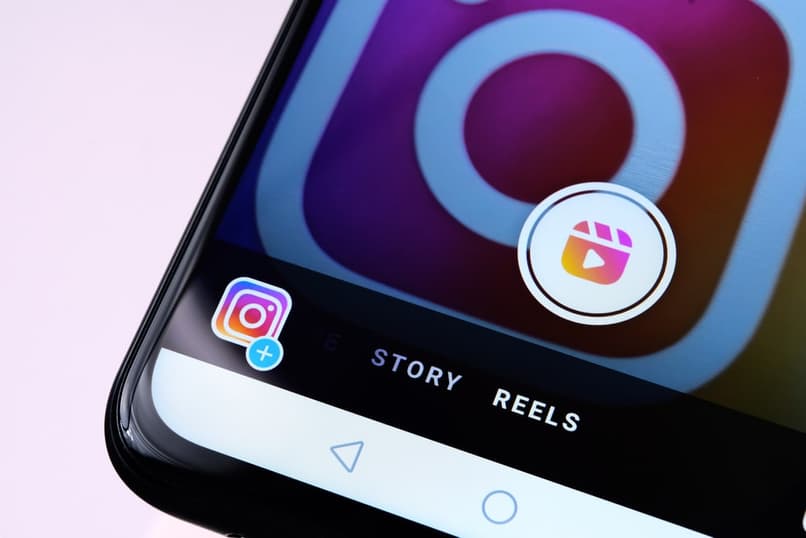 pantalla logo borrador de instagram