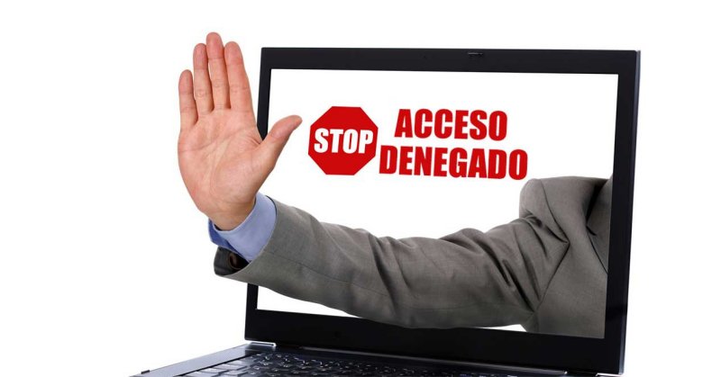 acceso denegado internet