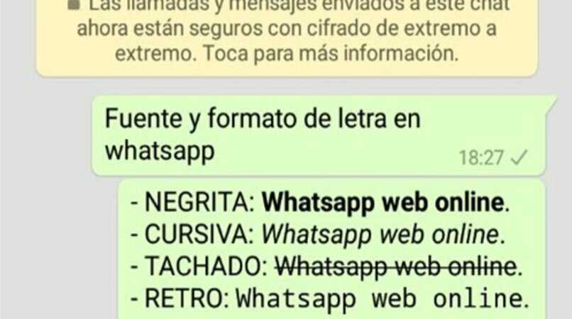 WhatsApp Text ändern