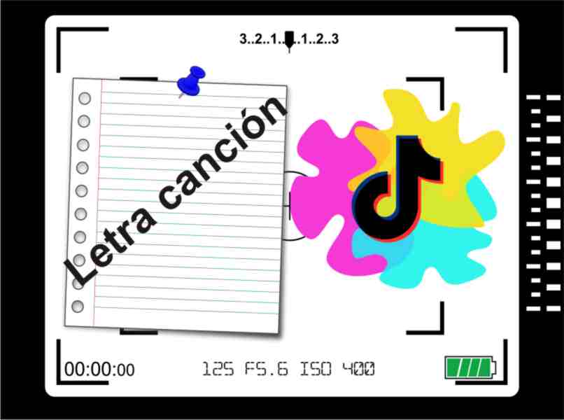 colocar letra de cancion en video tiktok