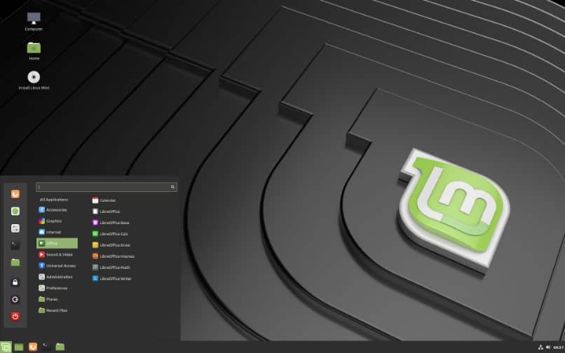 Linux Mint-System auf dem PC