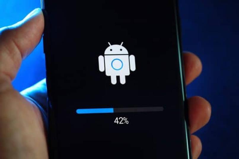 Logo einer Android-Hand