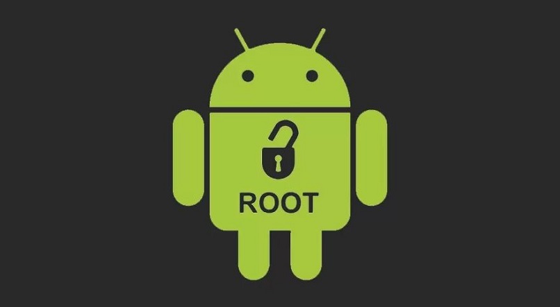 logo de android con la palabra root