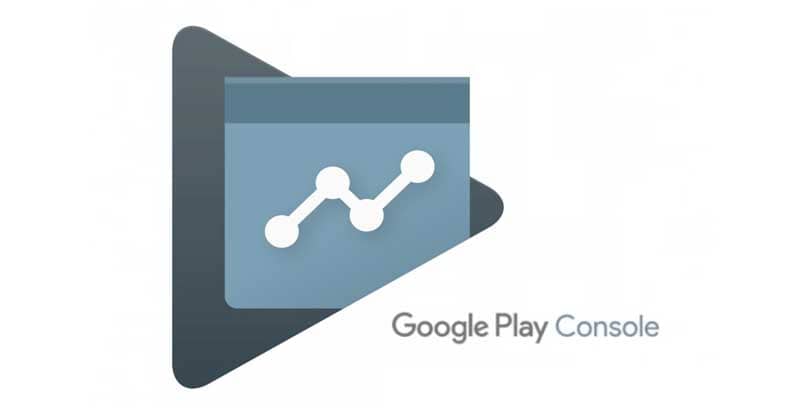 logo de google console en fondo blanco