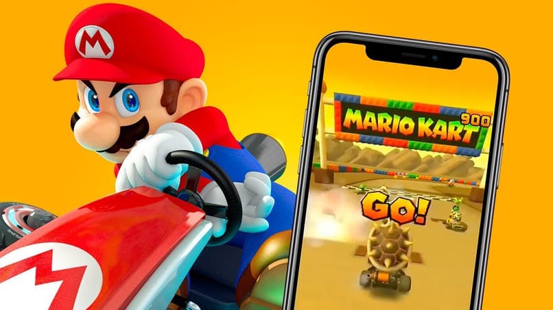 Mario kart tour juego baneo android