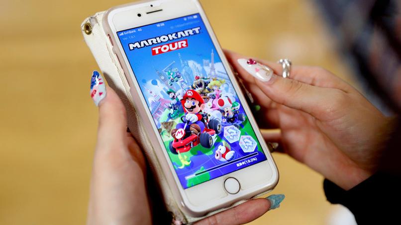 Mario Kart Handy hochladen