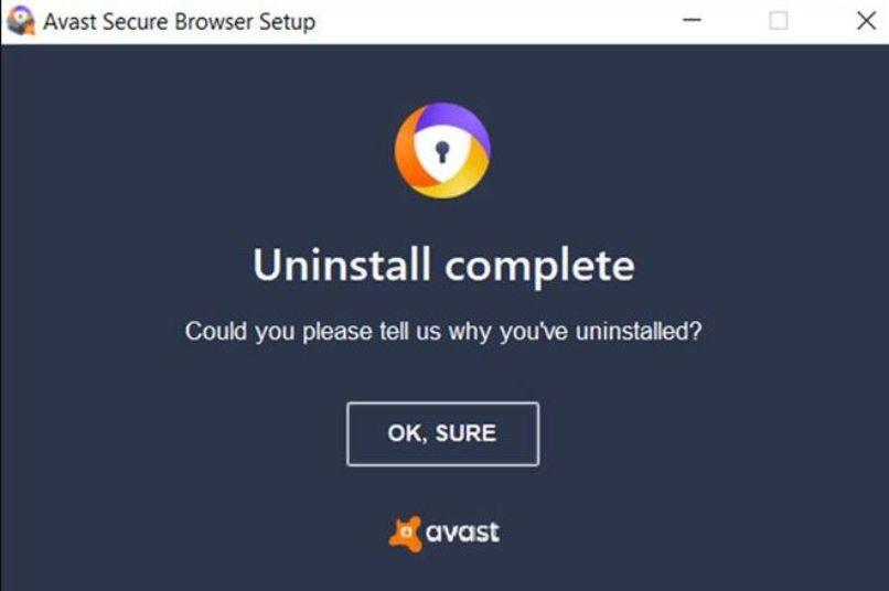 pasos para desinstalar avast secure browser