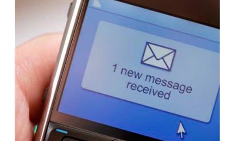 SMS Handy erhalten