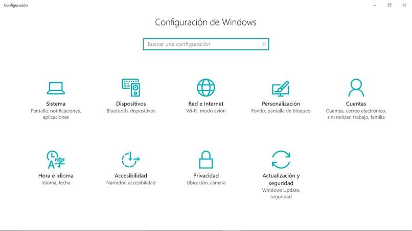 Windows-Menüeinstellungen