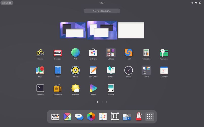 ventanas con menu e iconos de acceso al sistema